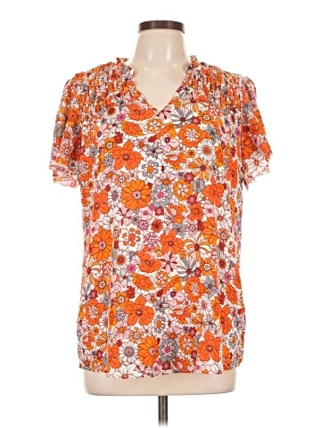 Unbranded Short Sleeve Blouse (view 1)