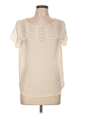 Club Monaco Short Sleeve Blouse (view 1)