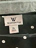 Worthington 100% Polyester Stars Black Short Sleeve Blouse Size XL - photo 7