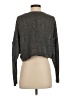 Urban Outfitters Metallic Gray Pullover Sweater Size S - photo 2