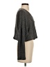 Urban Outfitters Metallic Gray Pullover Sweater Size S - photo 4