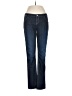 Elie Tahari Chevron-herringbone Blue Jeans Size 6 - photo 1