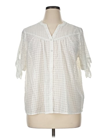 Torrid 3/4 Sleeve Blouse (view 1)