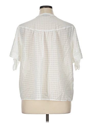 Torrid 3/4 Sleeve Blouse (view 2)