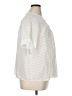 Torrid 100% Polyester Ivory 3/4 Sleeve Blouse Size 1X Plus (1) - photo 4