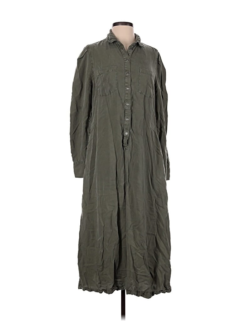 Pre-owned Caslon Casual Dress In Gray