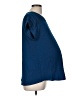 Full Moon Maternity 100% Polyester Blue Short Sleeve Blouse Size XXL (estimated) - photo 4