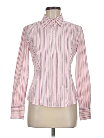 Esprit Long Sleeve Button-Down Shirt (view 1)