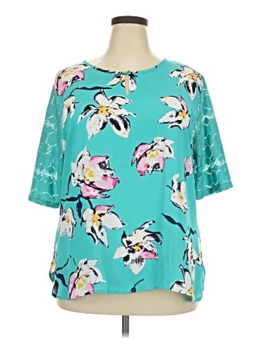 Van Heusen Short Sleeve Blouse (view 1)