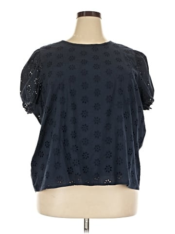 J.Crew Factory Store Short Sleeve Top (view 1)