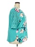 Van Heusen 100% Polyester Teal Short Sleeve Blouse Size XXL - photo 4