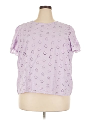 J.Crew Factory Store Short Sleeve Top (view 1)