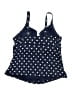 Lands' End Polka Dots Blue Swimsuit Top Size 18W DD - photo 2
