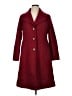 MICHAEL Michael Kors Burgundy Wool Coat Size 14 - photo 1