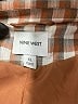 Nine West Checkered-gingham Brown Blazer Size XL - photo 6