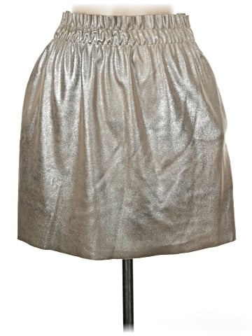 Zara Faux Leather Skirt (view 1)