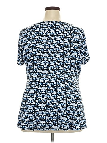Roz & Ali Short Sleeve Blouse (view 2)