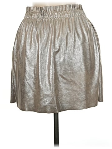Zara Faux Leather Skirt (view 2)