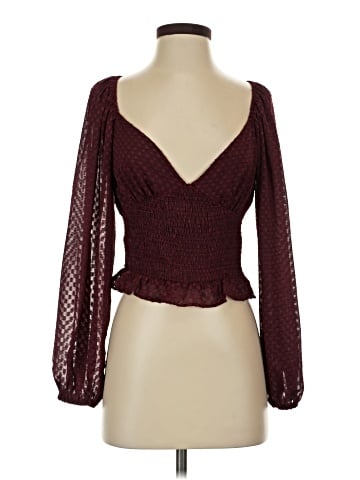 ASTR The Label Long Sleeve Blouse (view 1)