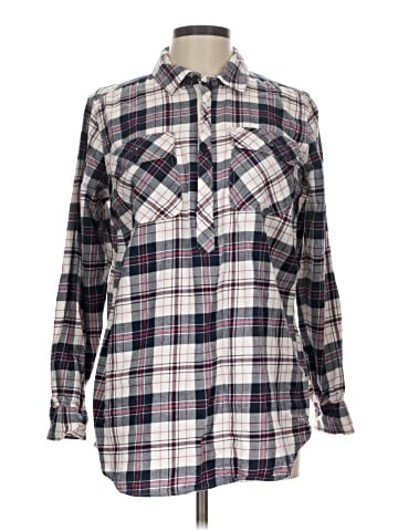 Eddie Bauer Long Sleeve Button-Down Shirt (view 1)