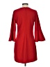 Express Solid Red Casual Dress Size S - photo 2