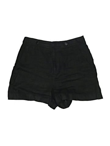 Madewell Clean Button-Tab Shorts in 100% Linen (view 1)