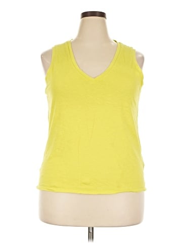 J.Crew Factory Store Sleeveless T-Shirt (view 1)