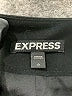 Express 100% Polyester Solid Black Formal Skirt Size 0 - photo 4