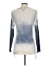 Moda International Silver Long Sleeve Top Size L - photo 2