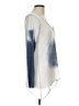 Moda International Silver Long Sleeve Top Size L - photo 4