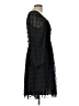 BTFBM 100% Polyester Polka Dots Black Cocktail Dress Size L - photo 4