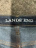Lands' End Chevron-herringbone Blue Jeans Size 10 - photo 7