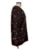 Love Tree 100% Acrylic Animal Print Burgundy Pullover Sweater Size L - photo 4