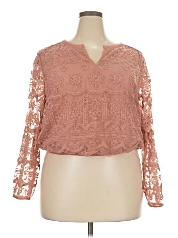 Lucky Brand Long Sleeve Blouse (view 1)