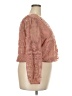 Lucky Brand 100% Polyester Pink Long Sleeve Blouse Size XXL - photo 4