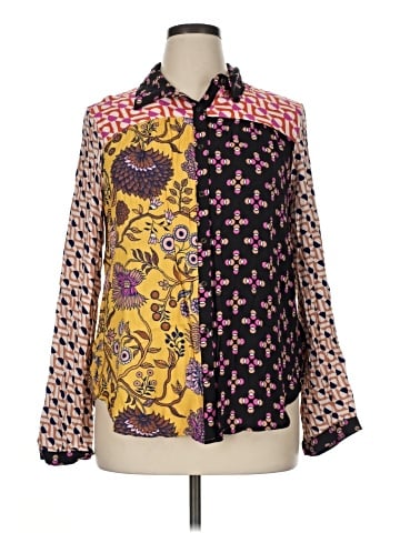 Maeve by Anthropologie Long Sleeve Button-Down Shirt (view 1)