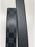 Louis Vuitton Black Damier Graphite 35mm leather belt Size EU (FR) 34 - photo 8