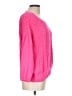 New York & Company 100% Polyester Pink Pullover Sweater Size L - photo 4