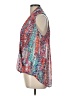 Bisou Bisou 100% Polyester Orange Sleeveless Blouse Size L - photo 5