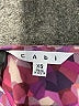 CAbi 100% Polyester Purple Long Sleeve Blouse Size XS - photo 7