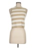 Levi's 100% Polyester Ivory Sweater Vest Size M - photo 1
