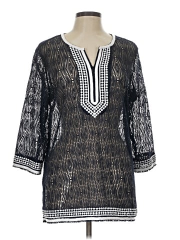 Alfred Dunner 3/4 Sleeve Blouse (view 1)