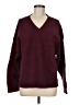 Ann Taylor LOFT Solid Burgundy Pullover Sweater Size M - photo 1