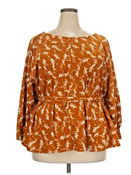 By Anthropologie 3/4 Sleeve Blouse