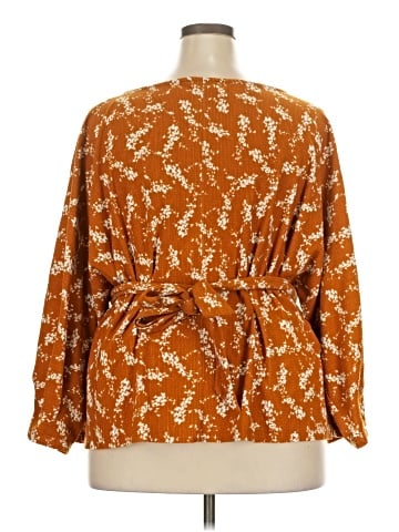 By Anthropologie 3/4 Sleeve Blouse (view 2)