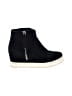 Steve Madden 100% Leather Black Wedges Size 8 1/2 - photo 1