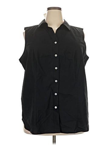 Talbots Outlet Sleeveless Button-Down Shirt (view 1)
