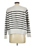 Old Navy Stripes Silver Pullover Sweater Size M - photo 2