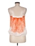 One September 100% Polyester Orange Sleeveless Blouse Size M - photo 2