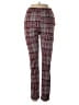 Topshop Plaid Red Casual Pants Size 4 - photo 1